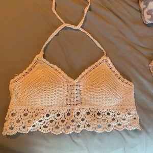 Crochet crop top